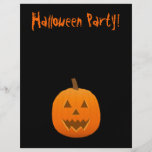 Halloween Flyer: Jack-o-Lantern