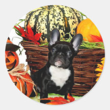 Halloween French Bulldog Sticker