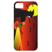 Halloween Friendly Witch iPhone 5 Case