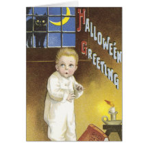 Halloween Greetings Card