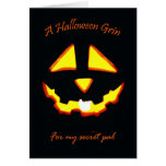 Halloween Grin for Secret Pal Cards