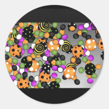 Halloween Gumballs - Halloween Stickers