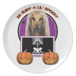Halloween - Just a Lil Spooky - Afghan Dinner Plate