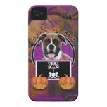 Halloween - Just a Lil Spooky - Boxer - Vindy iPhone 4 Cover