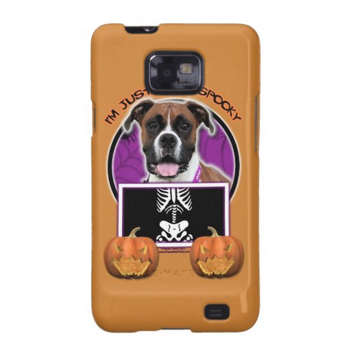 Halloween - Just a Lil Spooky - Boxer - Vindy Samsung Galaxy S2 Case