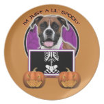 Halloween - Just a Lil Spooky - Boxer - Vindy Plate