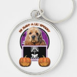 Halloween - Just a Lil Spooky - Cocker Spaniel Keychains