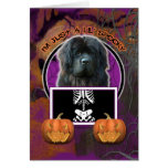 Halloween - Just a Lil Spooky - Newfoundland Greeting Cards