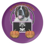 Halloween - Just a Lil Spooky - St Bernard - Mae Plates