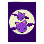 Halloween Koumori Greeting Cards
