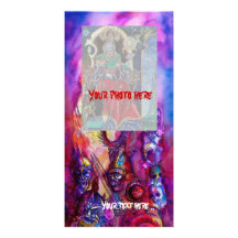 HALLOWEEN MONSTERS / ORC WAR PHOTO CARD TEMPLATE