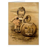Halloween Morning (Vintage Halloween Card)