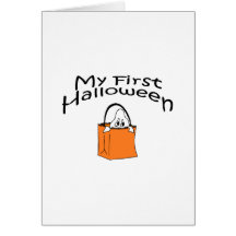 Halloween My First Halloween (Ghost) Card