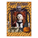 Halloween Nightmare  -Marty - CavaPoo - Berghoffer Cards