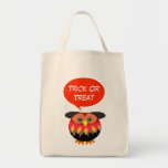 halloween owl: Trick or Treat Tote Bag