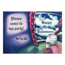 Halloween party invitation