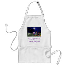 Halloween Picture, Conjuring a Magical brew of ... Apron