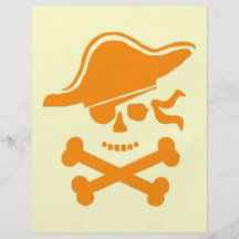 Halloween Pirate Flyer Design