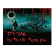 Halloween postcards - customise