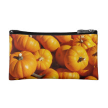 Halloween Pumpkin Makeup Bags