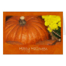 Halloween Pumpkins 1 - Happy Halloween Greeting Card