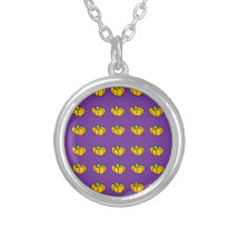 Halloween Pumpkins Pattern Necklaces