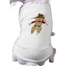 Halloween Scarecrow pet shirt