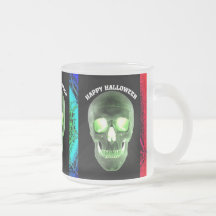 Halloween Scary Skull Mug