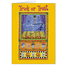 Halloween Trick or Treat Karte