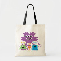 Halloween Trick or Treat Tote Bag