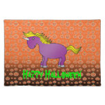Halloween Unicorn placemats