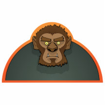 Halloween Wolfman Design Photo Sculpture