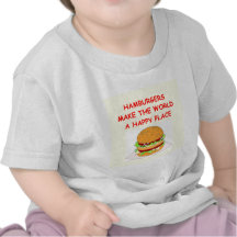 hamburgers t shirt