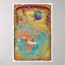 Hamitic, Shemitic and Japheth Chart Posters