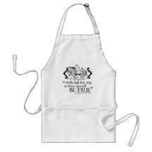 Hamlet "... own self be true ..." Quote Aprons