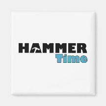 Hammer Time Refrigerator Magnet