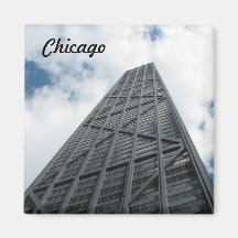Hancock Building- Chicago Refrigerator Magnets