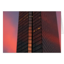 Hancock Sunset Greeting Card