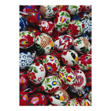 Hand-painted egg shells, Budapest, Hungary Personalized Invites