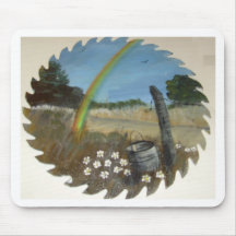 Hand painted items mousepad