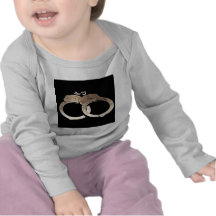 Handcuffs Baby Long Sleeve Tee