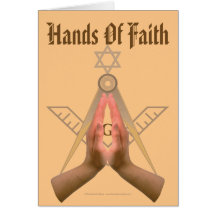 Hands of faith Jewish Cards