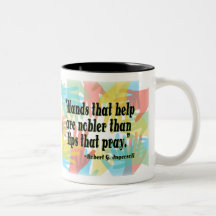 "Hands that help..." Mugs
