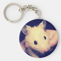 Handsome Hamster Key Chain