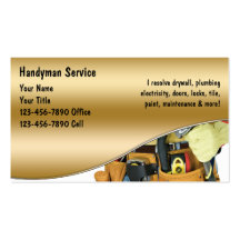 Handyman Business Cards