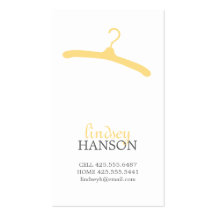 Hanger Calling Card Business Card