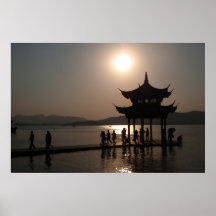 Hangzhou, West Lake, China Poster