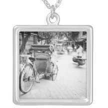 Hanoi Vietnam, Cyclo in Old Hanoi Necklace