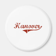 Hanover Indiana Classic Design Magnet