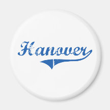 Hanover New Hampshire Classic Design Fridge Magnet